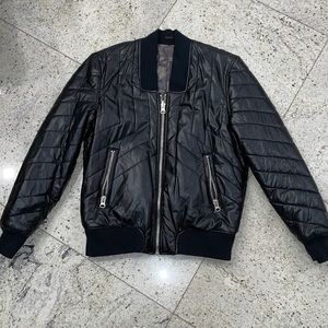 Blank Nyc Reversible Bomber Jacket